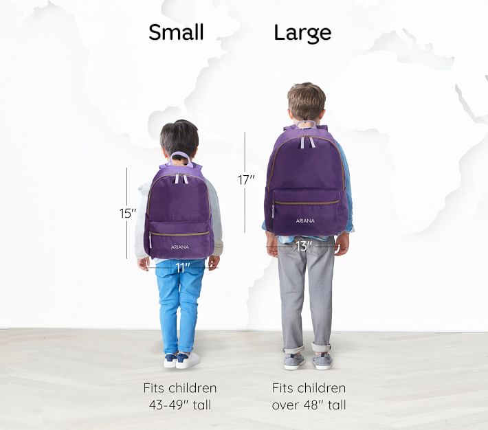 Colby Solid Plum Backpacks Pottery Barn Kids