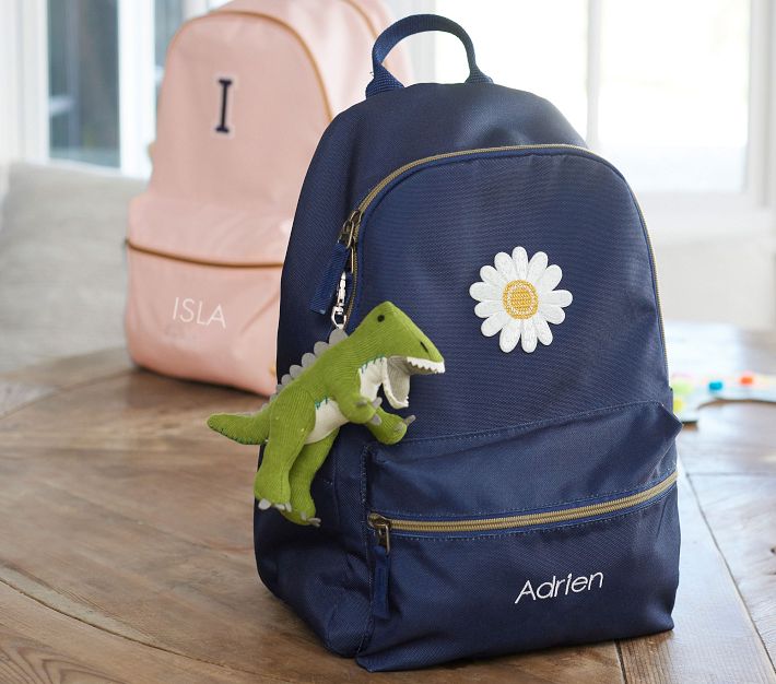 Colby Solid Navy Backpacks Pottery Barn Kids