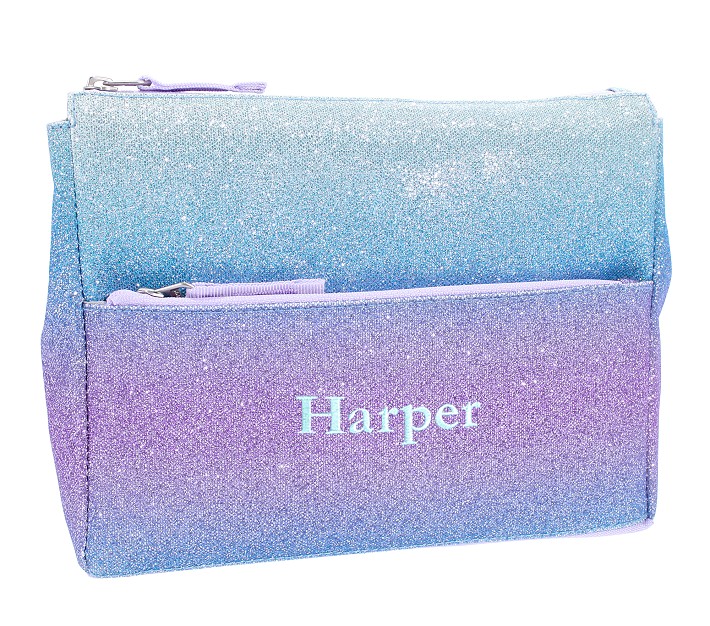 Blue Mermaid Sequin Colour Changing Pencil Case NEW