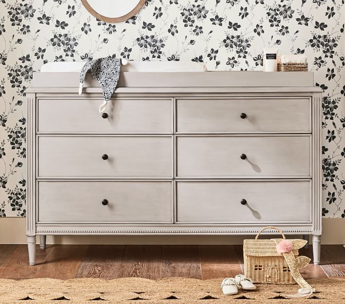 Harlow ExtraWide Dresser & Topper Set Pottery Barn Kids