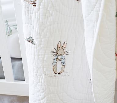 Peter Rabbit™ Baby Quilt | Pottery Barn Kids