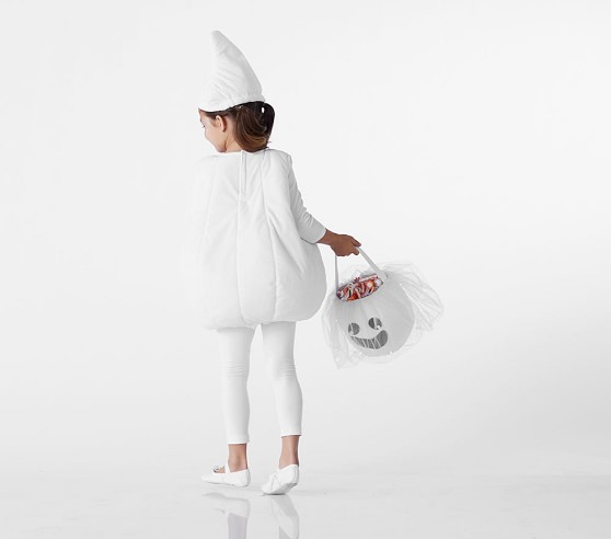 Kids Glow-in-the-Dark Puffy Ghost Costume | Pottery Barn Kids