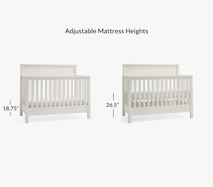 Charlie 4in1 Convertible Baby Crib Pottery Barn Kids