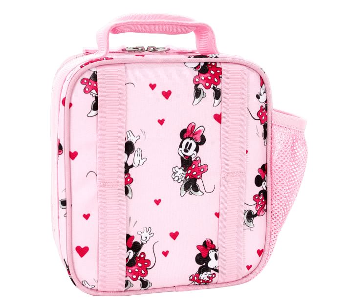 Disney Minnie Mouse Insulated Lunch Box Bag w/ Shoulder Strap Pink Gift  Unicorn | eBay