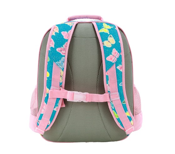 Mackenzie Rainbow Butterfly Glitter Backpacks | Pottery Barn Kids