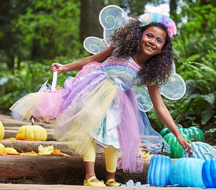 Kids Light Up Rainbow Fairy Costume Pottery Barn Kids
