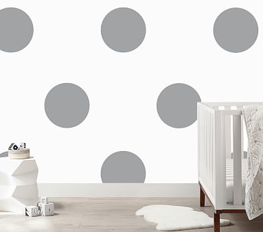 Urban Walls Big Polka Dots Wall Decals | Pottery Barn Kids