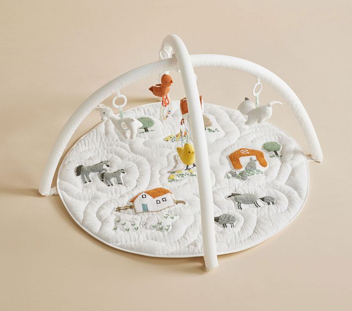 Farmhouse Activity Gym Pottery Barn Kids