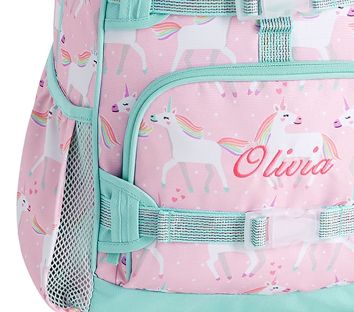 Pink Unicorn Parade Kids Backpacks
