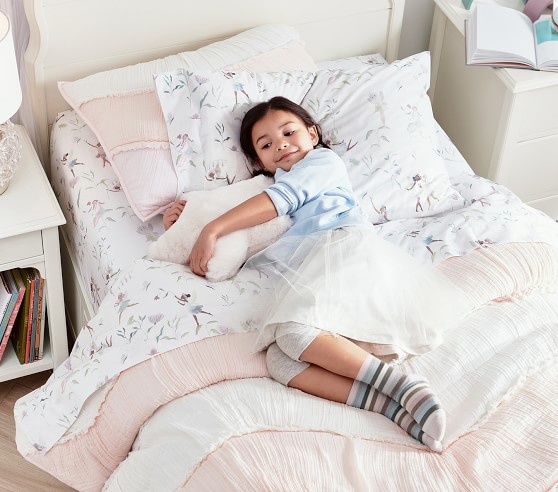 Talia Fairy Organic Sheet Set & Pillowcases | Pottery Barn Kids