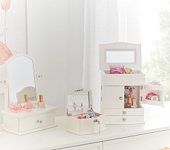 Cream Abigail Jewelry Box Collection