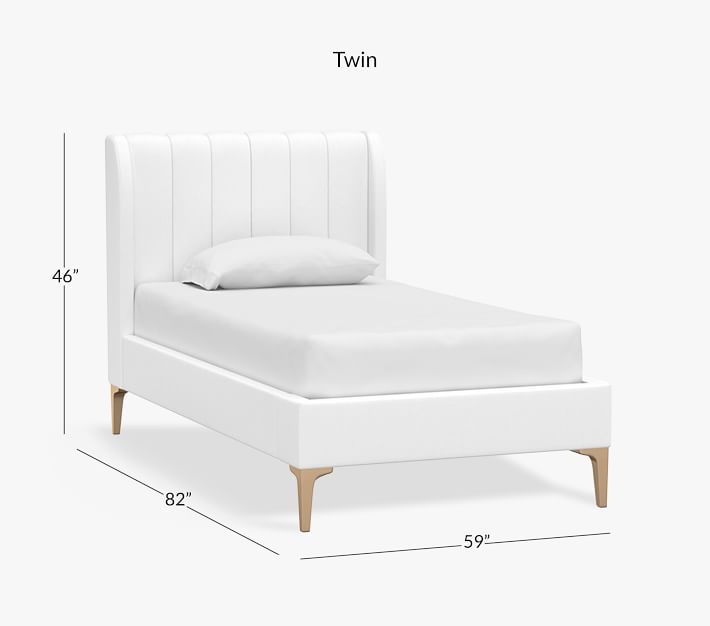 Avalon Kids Upholstered Bed Pottery Barn Kids