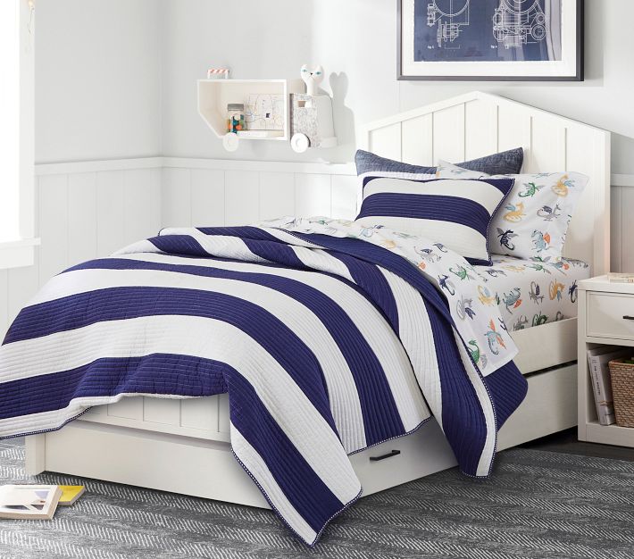 Modern Farmhouse Kids Bed | Pottery Barn Kids