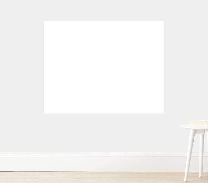 White Giant Dry Erase Decal