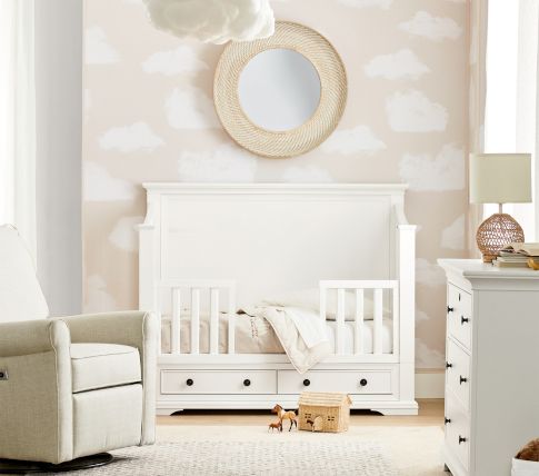 In the Clouds Toddler Bedroom