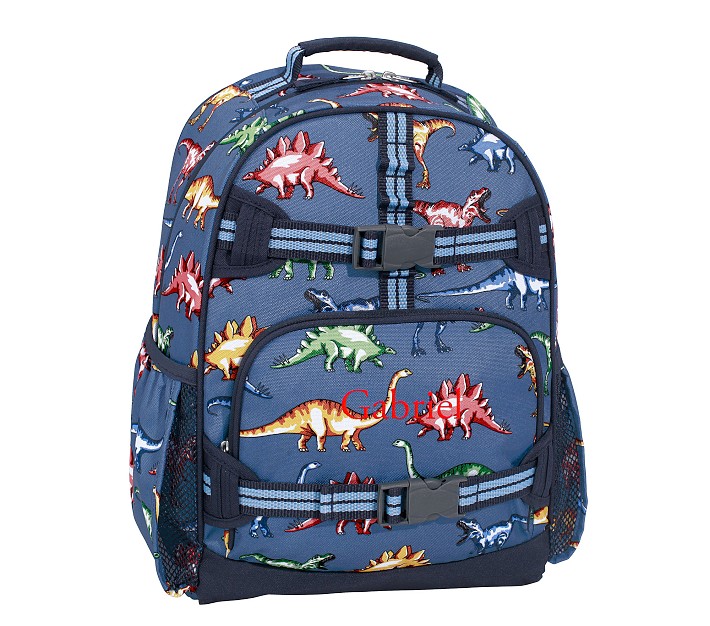Girls Pink & Blue Shark Backpack