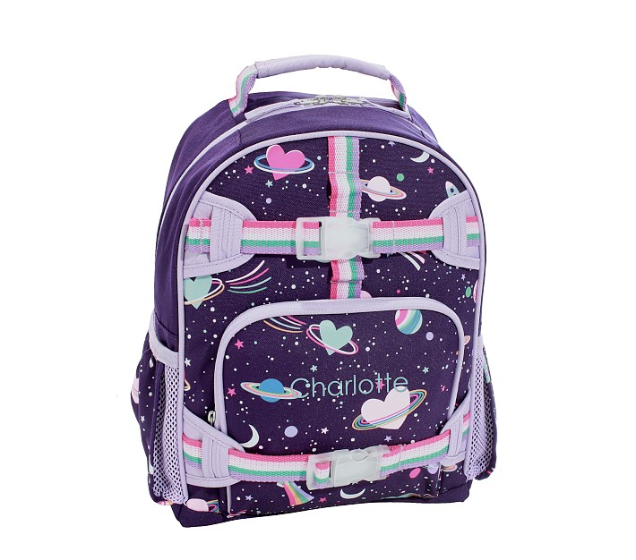 Mackenzie Rainbow Heart Galaxy Glow-in-the-Dark Adaptive Lunch Box