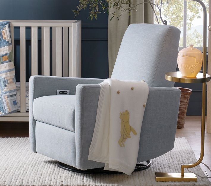 Disney's Winnie the Pooh Heirloom Baby Blanket Pottery Barn Kids