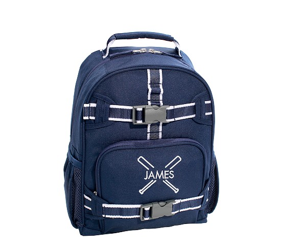 포터리반 Potterybarn Mackenzie Navy Solid Backpacks