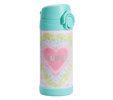 Angel's Face - Water Bottle with Holder Pearl Pink - Designer Children's Clothing