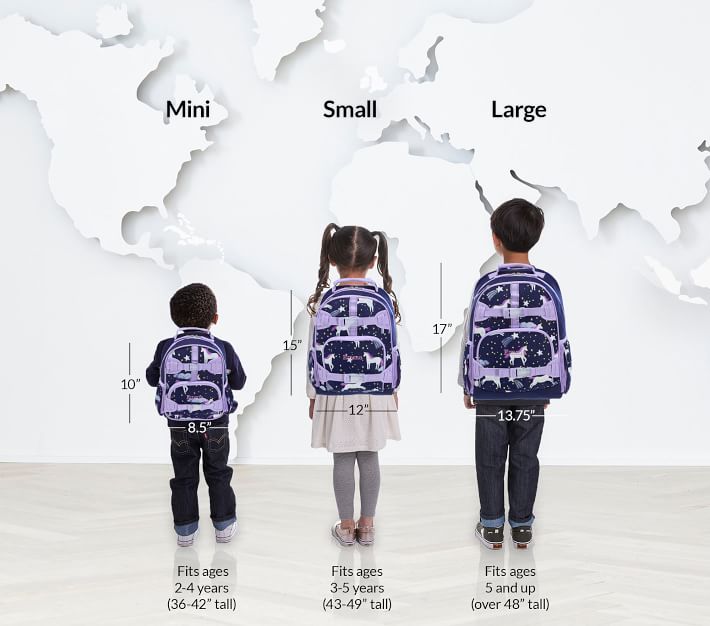 Mackenzie Navy Night Unicorn Glow-in-the-Dark Backpacks