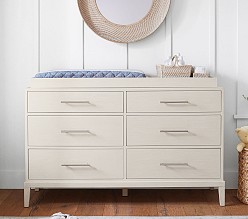 Dakota Extra-Wide Nursery Dresser & Topper Set