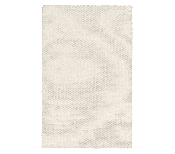 Braided Knit Rug | Pottery Barn Kids