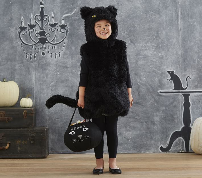 Baby Black Cat Halloween Costume Pottery Barn Kids