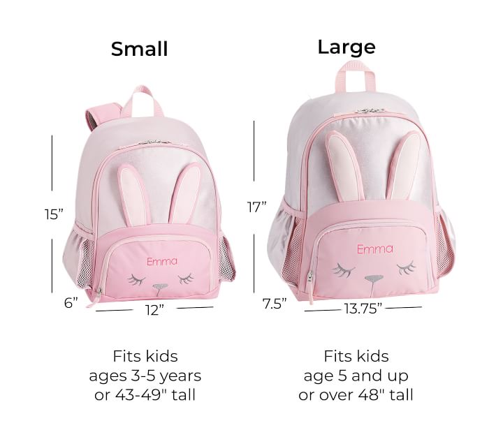 Mackenzie Critter Bunny Backpack