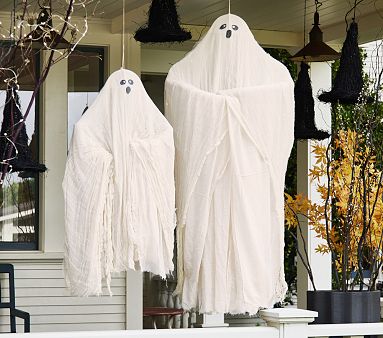 Light-Up Hanging Ghosts | Pottery Barn Kids