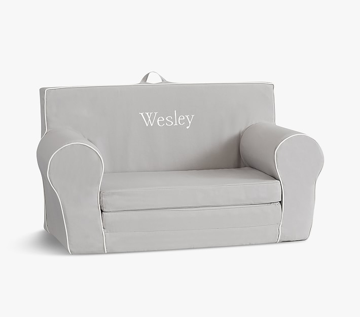 Kids shop grey sofa