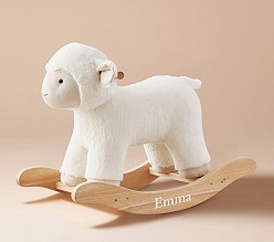 Lamb Critter Nursery Rocker