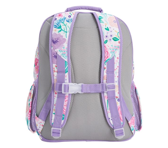 Mackenzie Lavender Floral Blooms Backpacks | Pottery Barn Kids