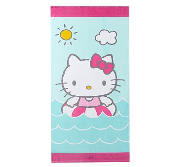 Hello Kitty, Bath, Limited Edition Hello Kitty Dodgers Towel