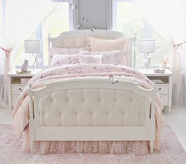 Blythe Tufted Kids Bed | Pottery Barn Kids