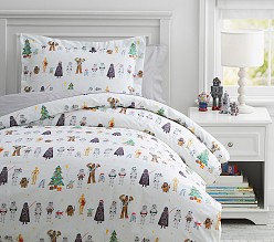 <em>Star Wars</em>™ Holiday Organic Duvet Cover & Shams