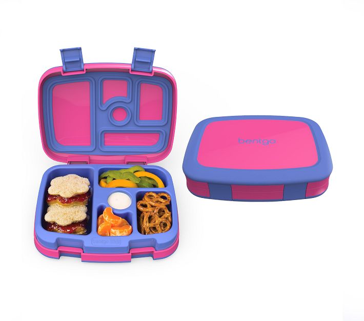 Bentgo Kids Brights 5-Compartment Bento Lunch Box - Orange