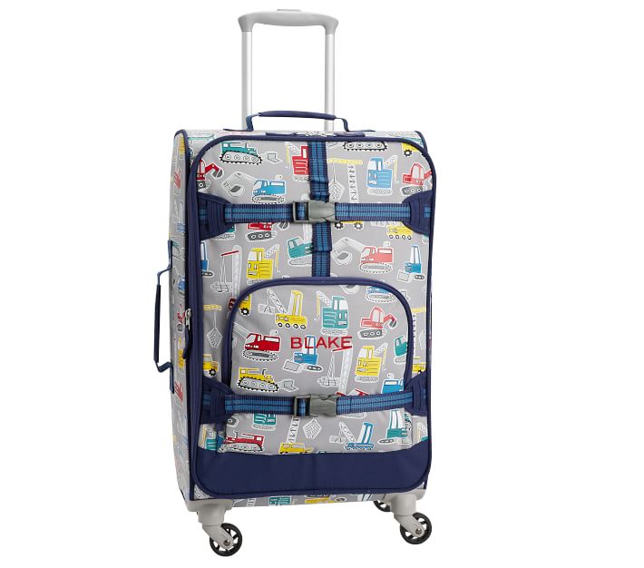 Mackenzie Gray Jax Construction Glow-in-the-Dark Spinner Luggage ...