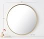 Round Gold Kids Mirror | Pottery Barn Kids