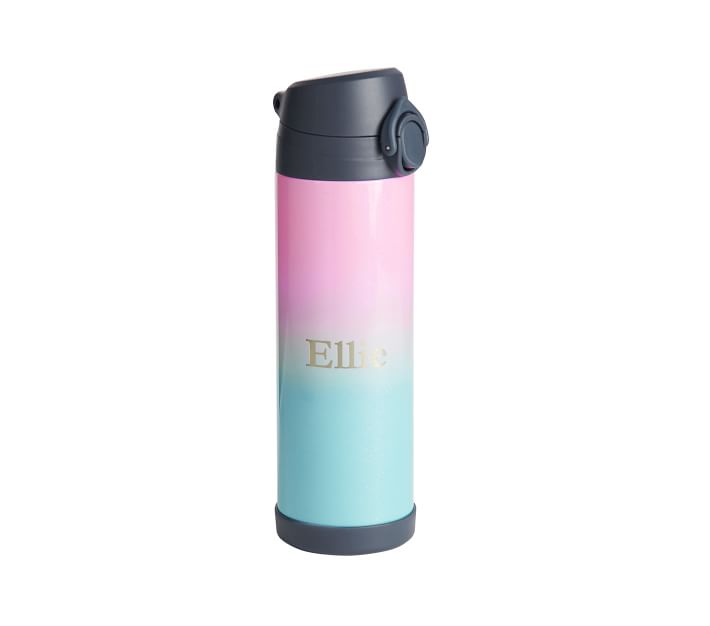 1100ml ombre plastic strawless water bottle - Lushluxurykids