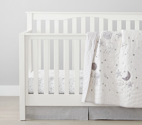 Skye Linen Baby Bedding | Crib Bedding | Pottery Barn Kids