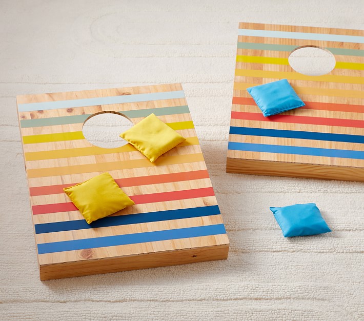 Wooden Bean Bag Toss Game Pottery Barn Kids
