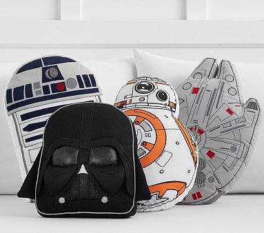 45CM Cartoon Disney Star Wars Pillow Cases Kids Bedroom Darth Vader  Stormtrooper Pillowcase Home Decor Sofa