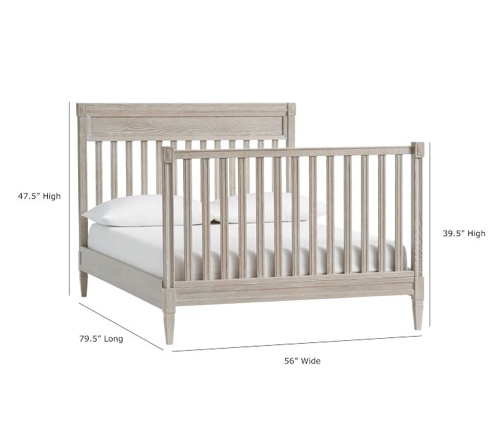 Graham 4in1 Toddler Bed & Conversion Kit Full Bed Pottery Barn Kids