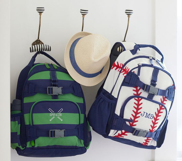 Mackenzie 3D Baseball Backpacks Pottery Barn Kids