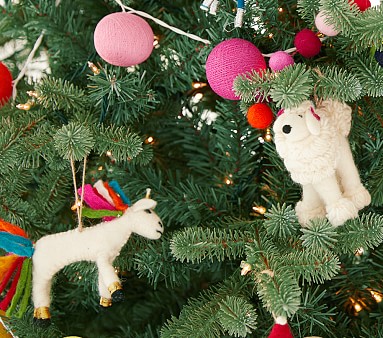 boiled wool christmas ornaments