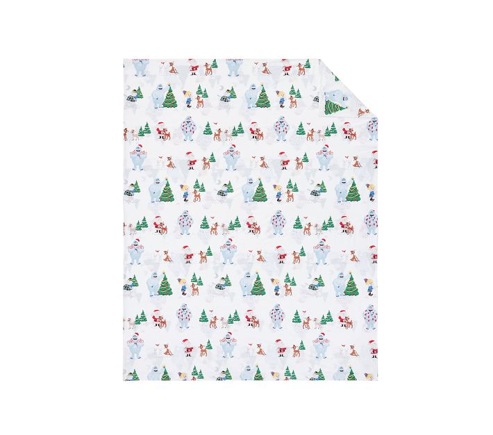 Rudolph® GlowintheDark Duvet Cover & Shams Pottery Barn Kids