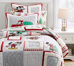 Disney Mickey Mouse Holiday Quilt & Shams