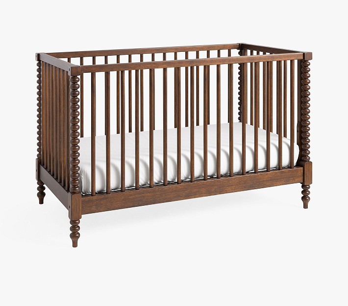 Chris Loves Julia Turned Wood Convertible Crib