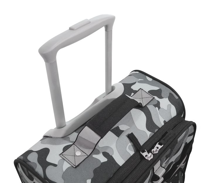 Blue Camo Personalized Rolling Luggage